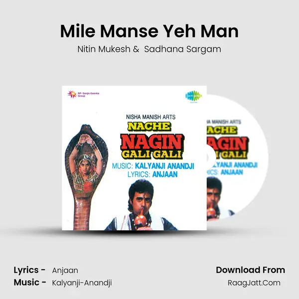 Mile Manse Yeh Man MP3 Song by Nitin Mukesh Cover