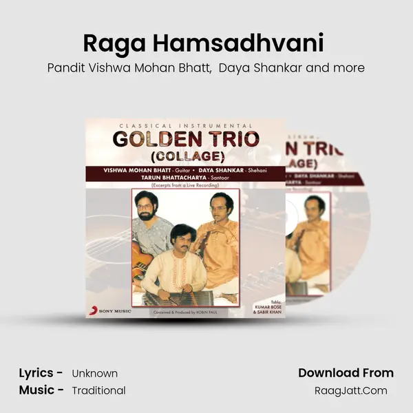 Raga Hamsadhvani (Live) MP3 Song by Pandit Vishwa Mohan Bhatt Cover