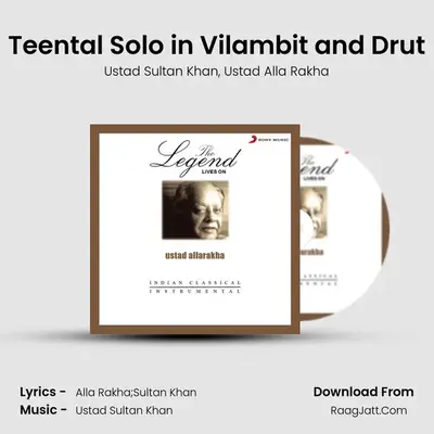 Teental Solo in Vilambit and Drut MP3 Song by Ustad Sultan Khan Cover