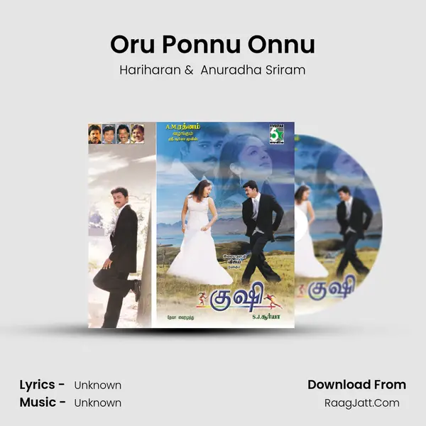 Oru Ponnu Onnu MP3 Song by Hariharan Cover