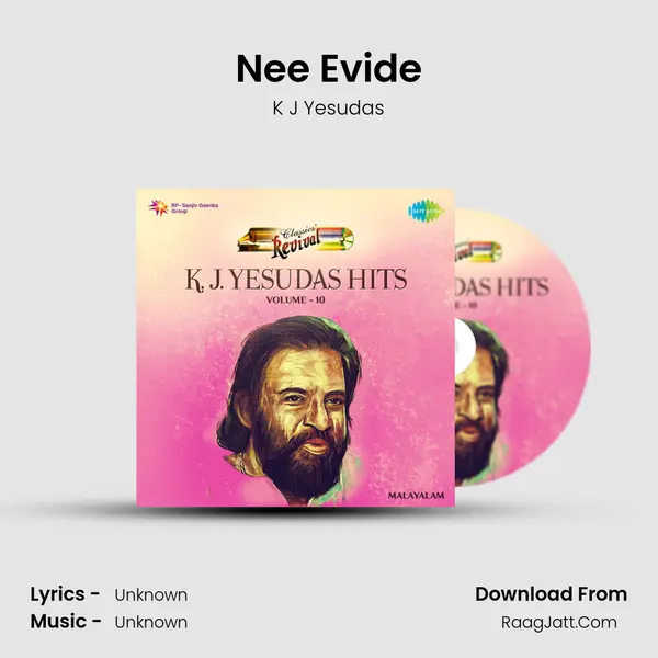 Nee Evide MP3 Song by K J Yesudas Cover