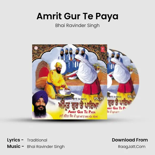 Amrit Gur Te Paya MP3 Song by Bhai Ravinder Singh Cover