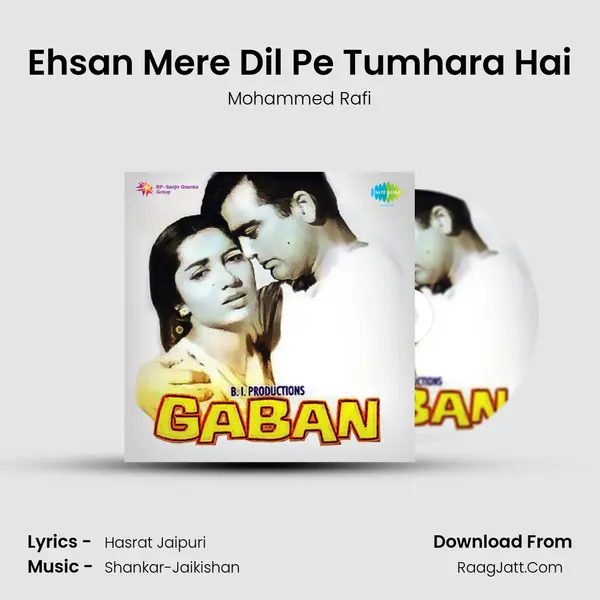Ehsan Mere Dil Pe Tumhara Hai MP3 Song by Mohammed Rafi Cover