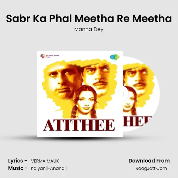 Sabr Ka Phal Meetha Re Meetha MP3 Song by Manna Dey Cover