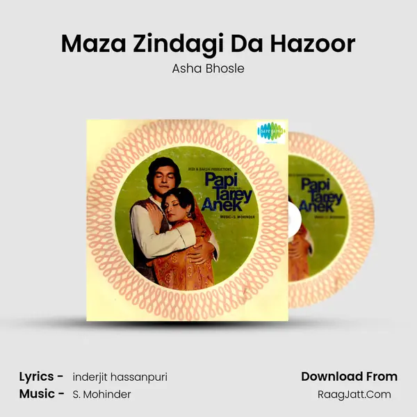Maza Zindagi Da Hazoor MP3 Song by Asha Bhosle Cover