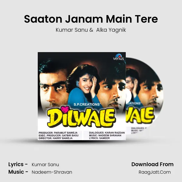 Saaton Janam Main Tere MP3 Song by Kumar Sanu Cover