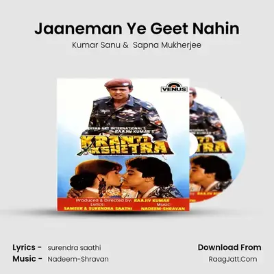 Jaaneman Ye Geet Nahin MP3 Song by Kumar Sanu Cover