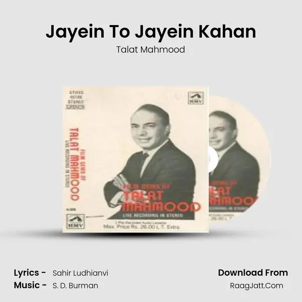 Jayein To Jayein Kahan MP3 Song by Talat Mahmood Cover