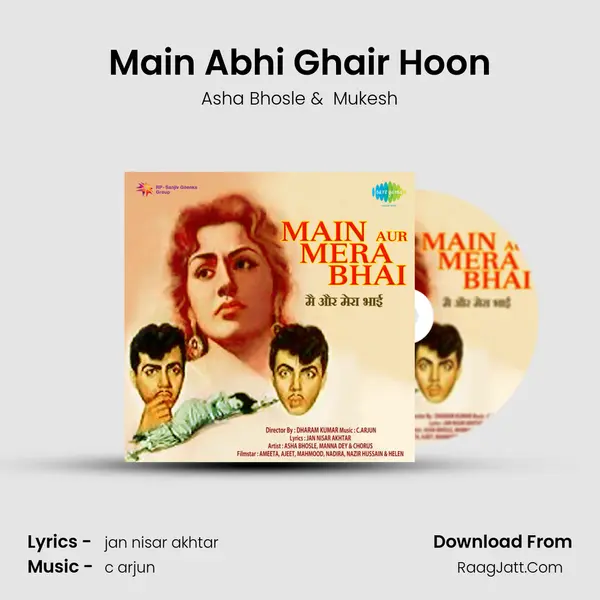 Main Abhi Ghair Hoon MP3 Song by Asha Bhosle Cover