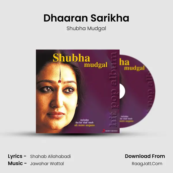 Dhaaran Sarikha MP3 Song by Shubha Mudgal Cover