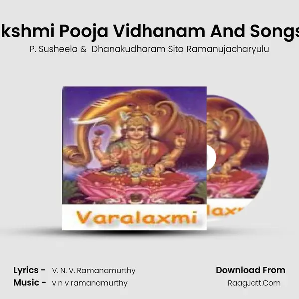 Sri Varalakshmi Pooja Vidhanam And Songs - Part - 1 MP3 Song by P. Susheela Cover
