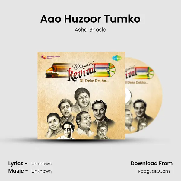 Aao Huzoor Tumko Cover