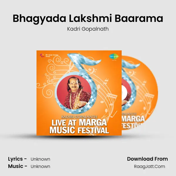 Bhagyada Lakshmi Baarama MP3 Song by Kadri Gopalnath Cover