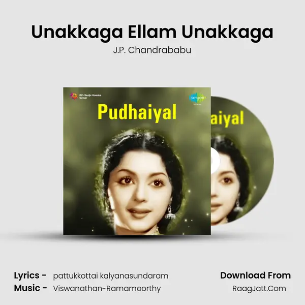 Unakkaga Ellam Unakkaga MP3 Song by J.P. Chandrababu Cover