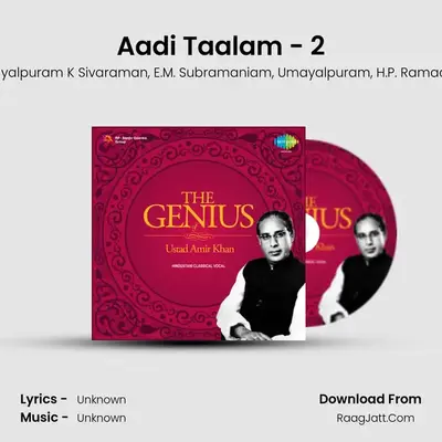 Aadi Taalam - 2 MP3 Song by Pandit Kishan Maharaj Cover