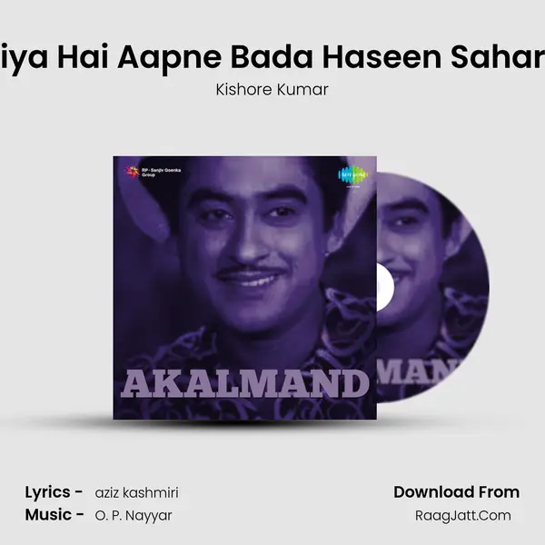 Diya Hai Aapne Bada Haseen Sahara MP3 Song by Kishore Kumar Cover