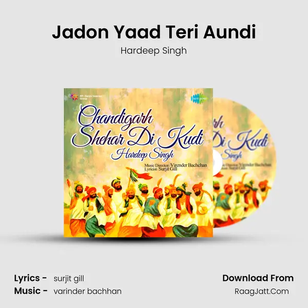 Jadon Yaad Teri Aundi MP3 Song by Hardeep Singh Cover