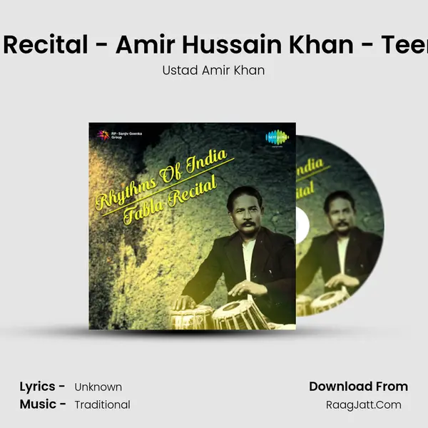 Tabla Recital - Amir Hussain Khan - Teen Taal MP3 Song by Ustad Amir Khan Cover