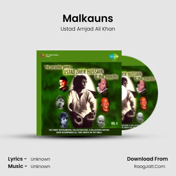 Malkauns MP3 Song by Ustad Amjad Ali Khan Cover