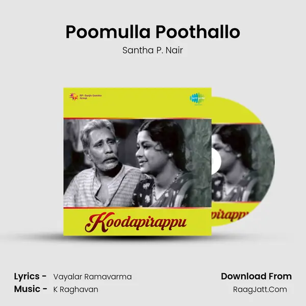 Poomulla Poothallo MP3 Song by Santha P. Nair Cover