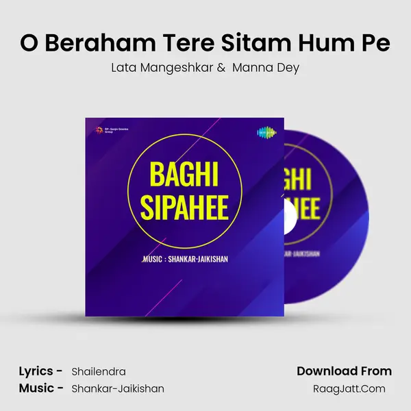 O Beraham Tere Sitam Hum Pe MP3 Song by Lata Mangeshkar Cover