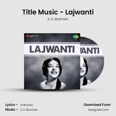 Title Music - Lajwanti MP3 Song by S. D. Burman Cover
