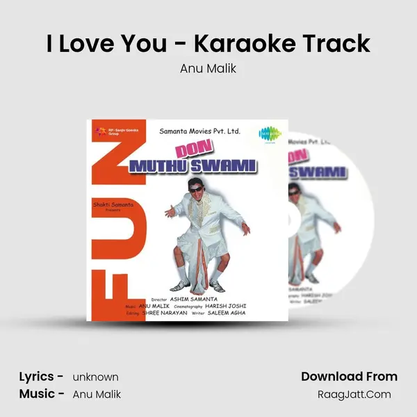 I Love You - Karaoke Track MP3 Song by Anu Malik Cover