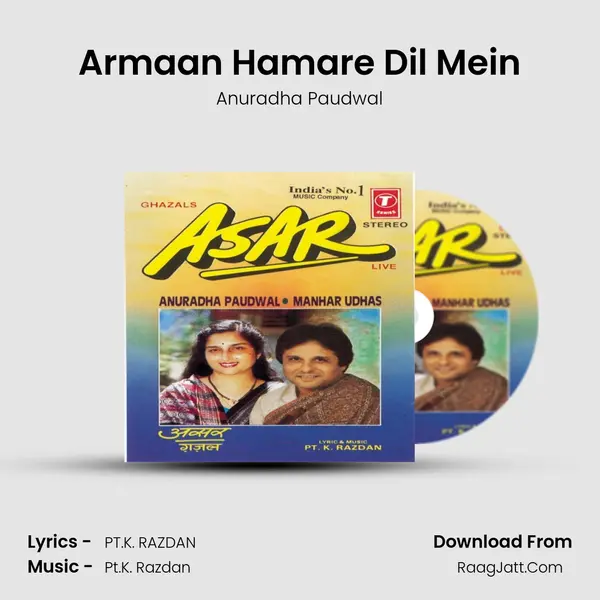 Armaan Hamare Dil Mein MP3 Song by Anuradha Paudwal Cover