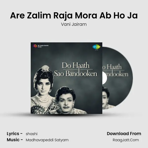 Are Zalim Raja Mora Ab Ho Ja MP3 Song by Vani Jairam Cover