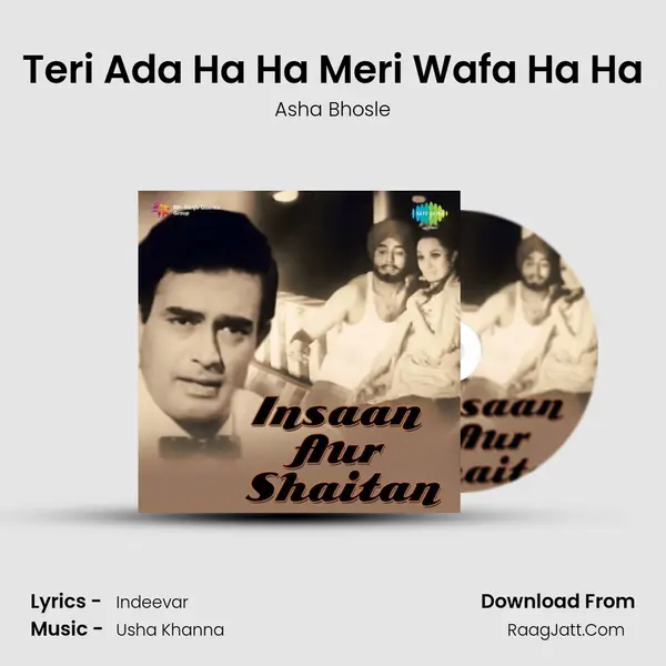 Teri Ada Ha Ha Meri Wafa Ha Ha MP3 Song by Asha Bhosle Cover