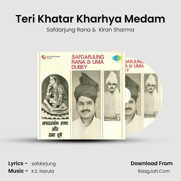 Teri Khatar Kharhya Medam MP3 Song by Safdarjung Rana Cover
