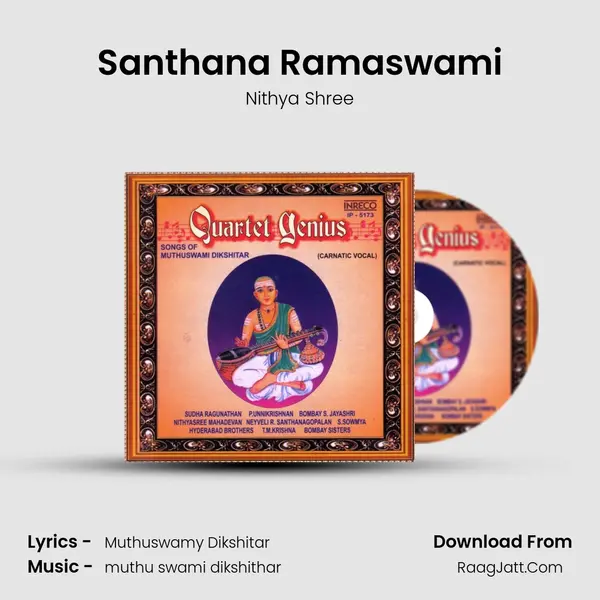 Santhana Ramaswami MP3 Song by Nithya Shree Cover