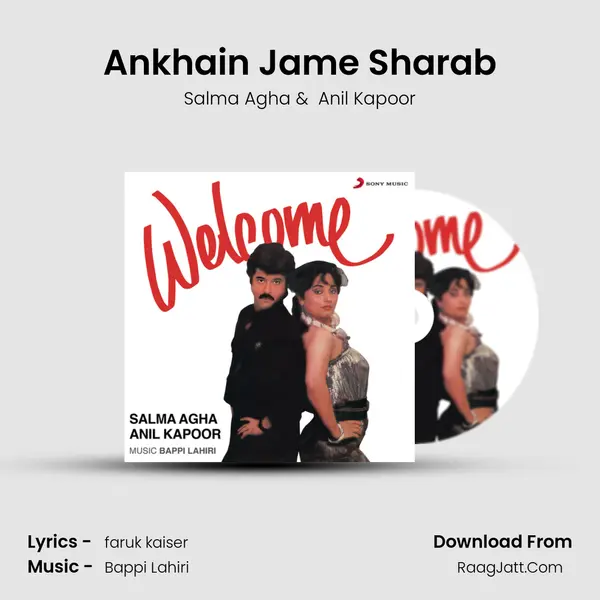 Ankhain Jame Sharab MP3 Song by Salma Agha Cover
