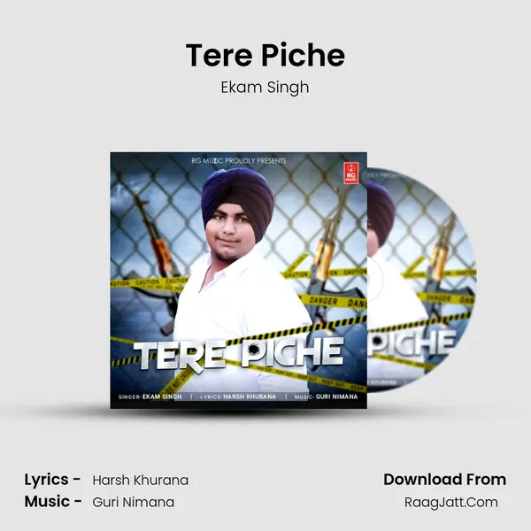 Tere Piche MP3 Song by Ekam Singh Cover