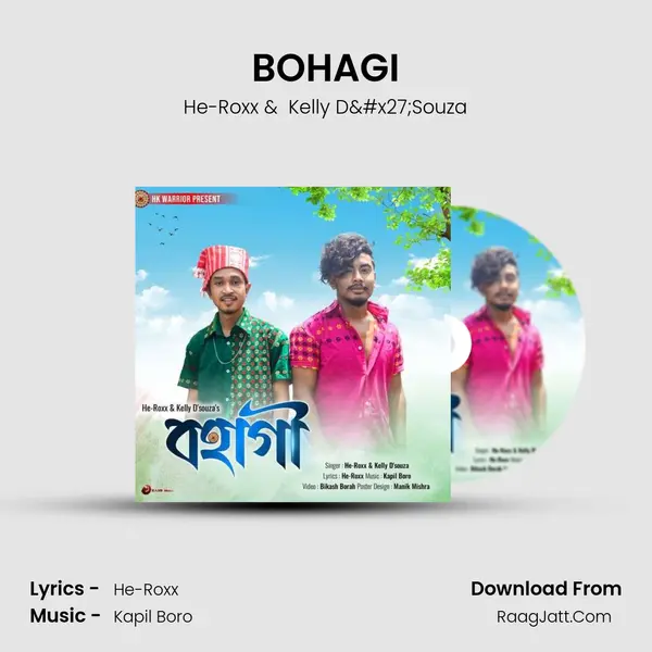 BOHAGI MP3 Song by He-Roxx Cover