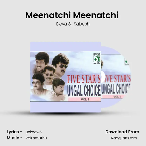 Meenatchi Meenatchi (From "Ananda Poonkaatrae") Cover