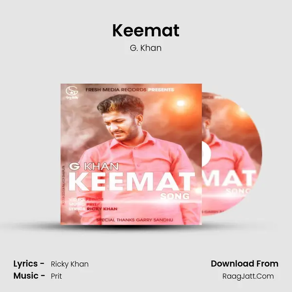 Keemat MP3 Song by G. Khan Cover
