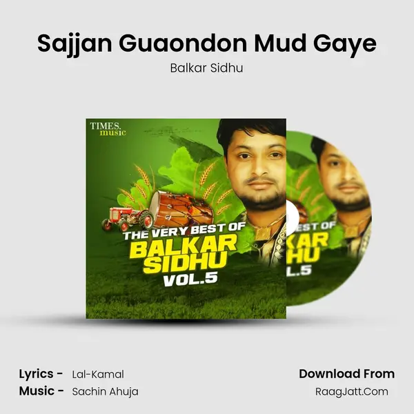 Sajjan Guaondon Mud Gaye Cover