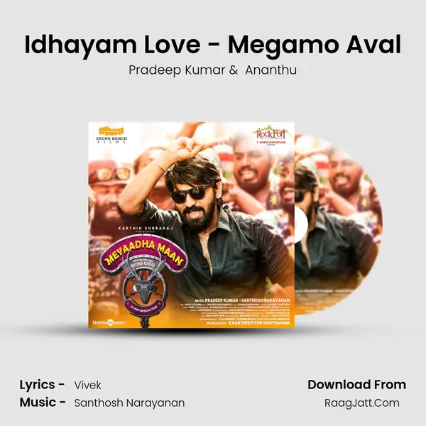 Idhayam Love - Megamo Aval MP3 Song by Pradeep Kumar Cover