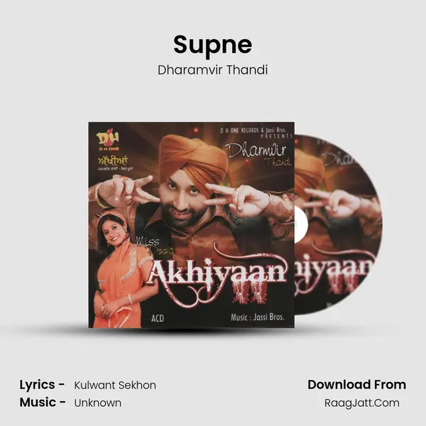 Supne MP3 Song by Dharamvir Thandi Cover