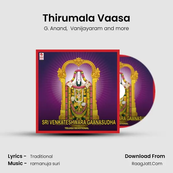 Thirumala Vaasa MP3 Song by G. Anand Cover