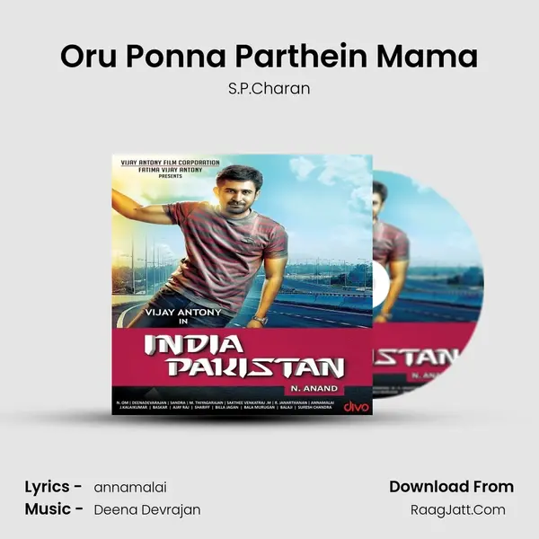 Oru Ponna Parthein Mama MP3 Song by S.P.Charan Cover
