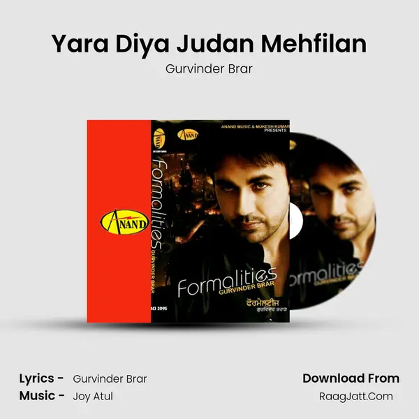 Yara Diya Judan Mehfilan MP3 Song by Gurvinder Brar Cover