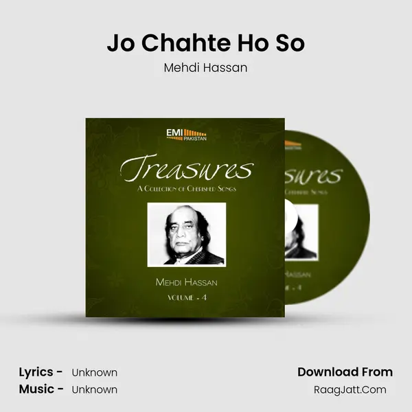 Jo Chahte Ho So MP3 Song by Mehdi Hassan Cover