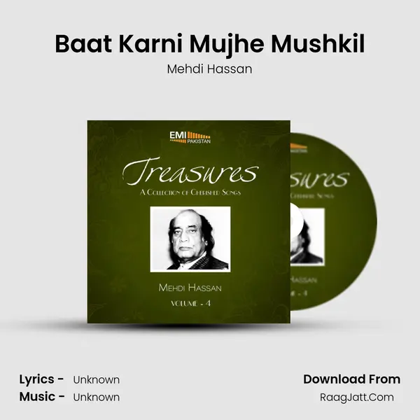 Baat Karni Mujhe Mushkil MP3 Song by Mehdi Hassan Cover