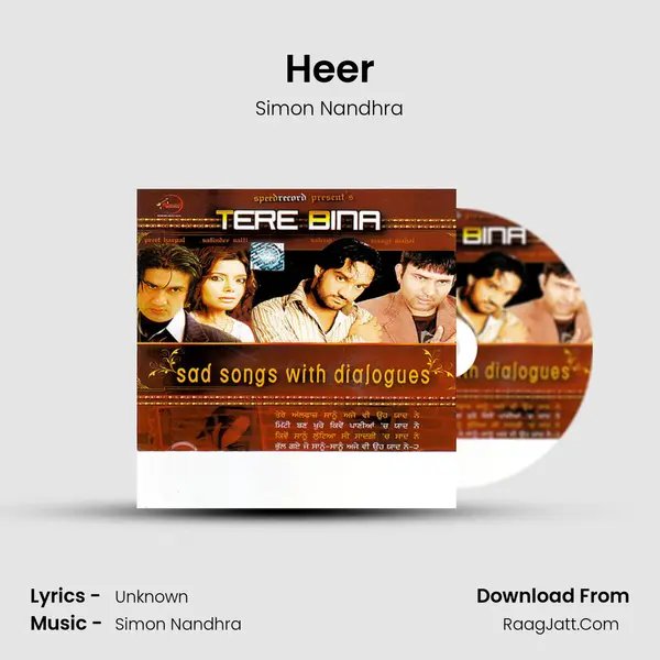 Heer MP3 Song by Simon Nandhra Cover