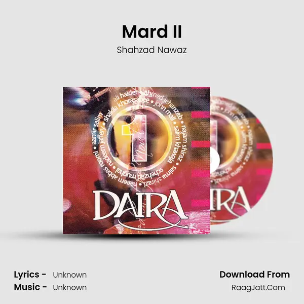 Mard II MP3 Song by Shahzad Nawaz Cover