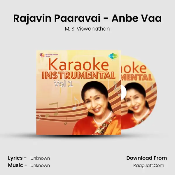 Rajavin Paaravai - Anbe Vaa MP3 Song by M. S. Viswanathan Cover