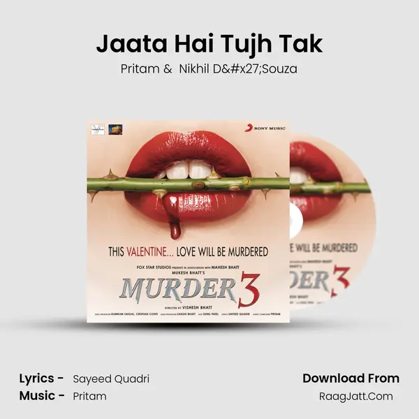 Jaata Hai Tujh Tak MP3 Song by Pritam Cover