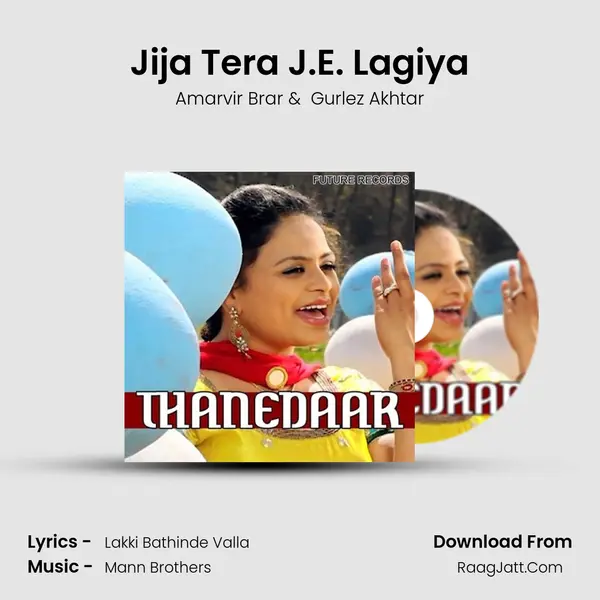 Jija Tera J.E. Lagiya MP3 Song by Amarvir Brar Cover